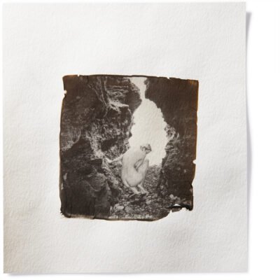 Nude 2 (Birth) rough surface water color paper